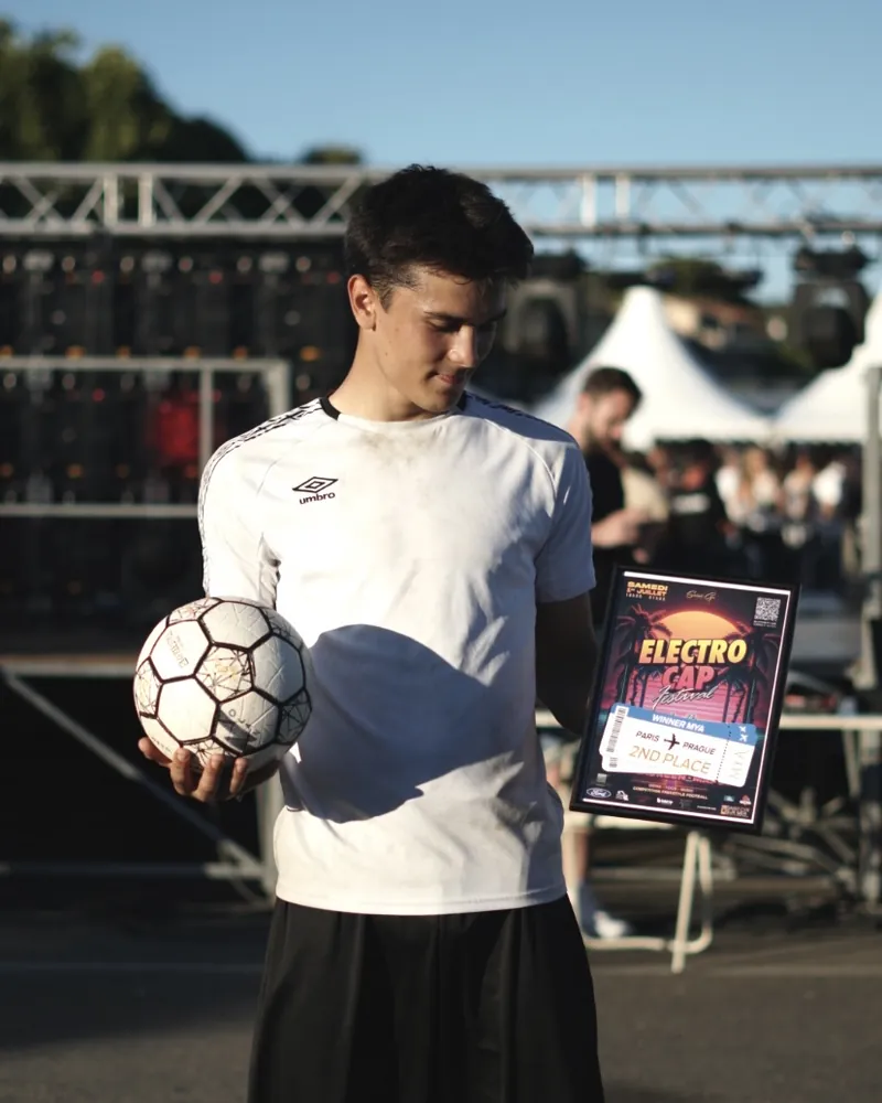 Nolan Cacheux freestyler professionnel