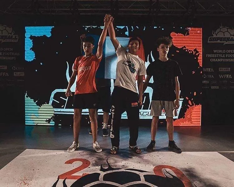 Champion du monde freestyle football